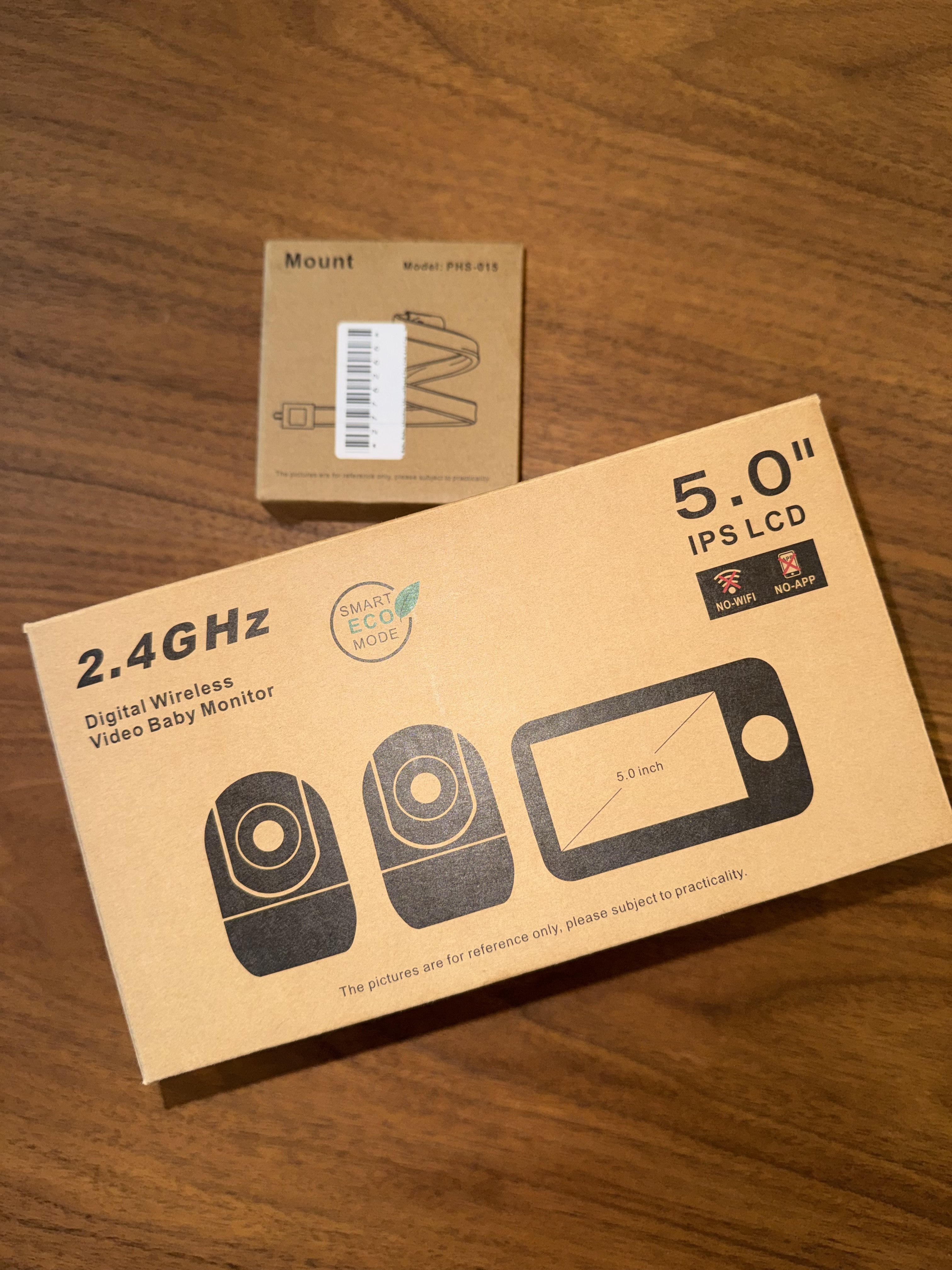 Hello Baby 5-inch LCB Baby Monitor 2 camera + Mount — photo 1