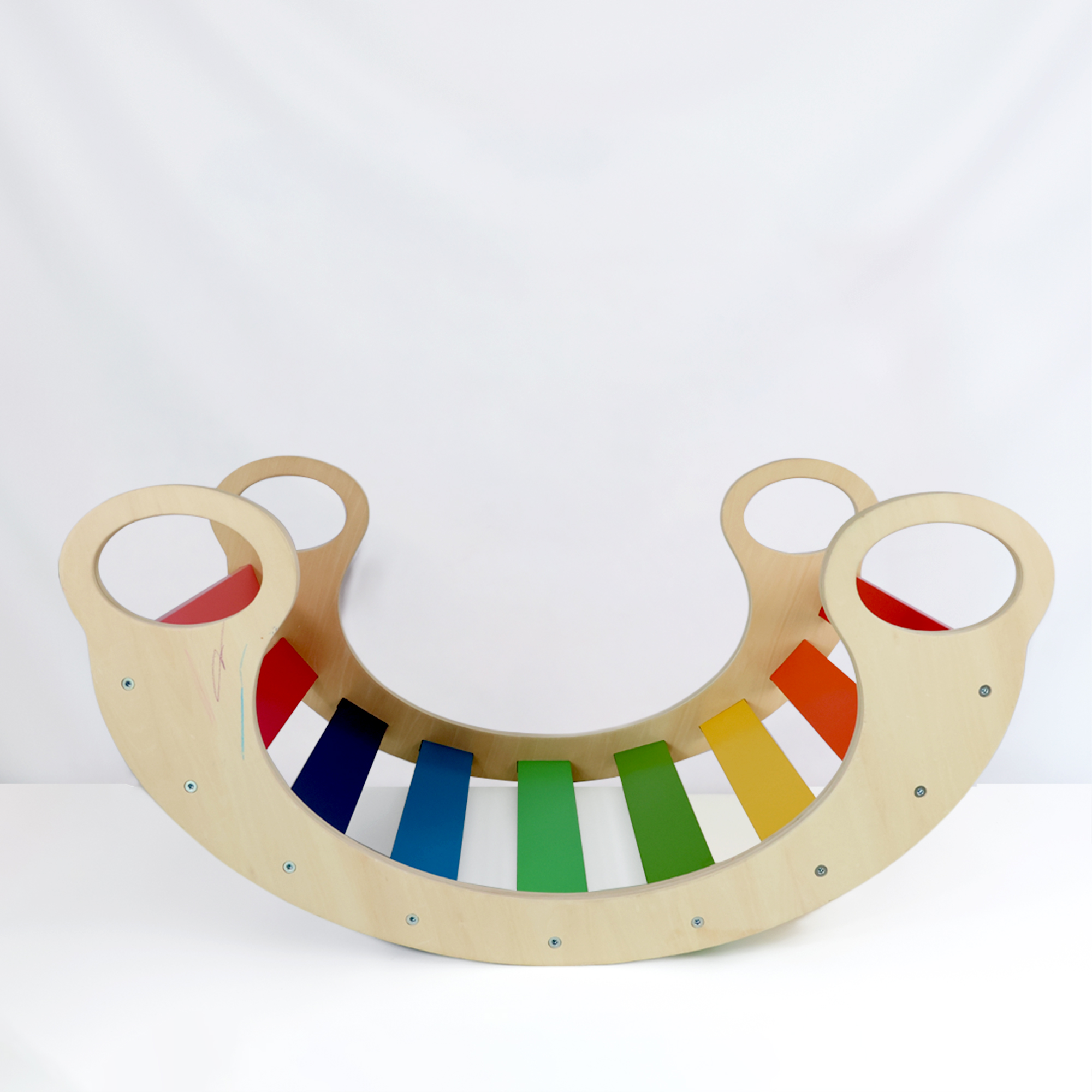 Factory Price - Wooden Rainbow Rocking Chair — photo 4