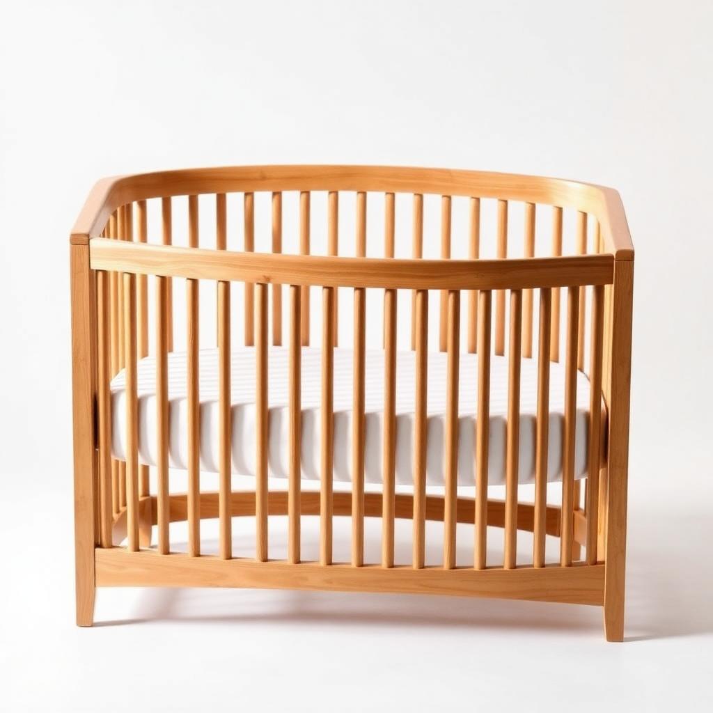 Premium Wooden Baby Crib